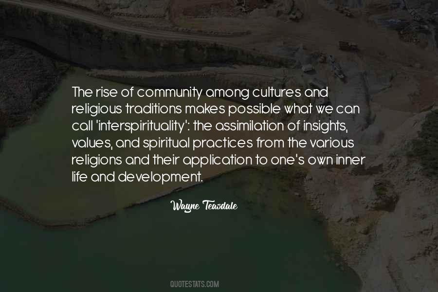 Quotes About Cultures And Traditions #751778