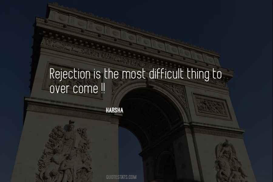 Quotes About Rejection #1188735