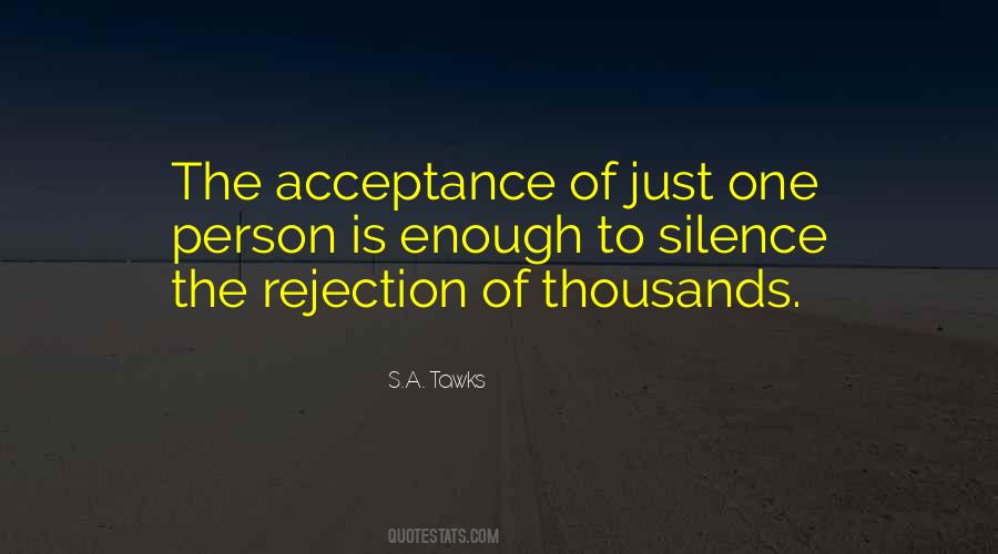 Quotes About Rejection #1315776