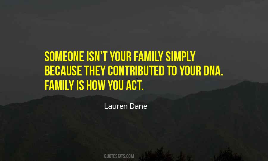 Dna Family Quotes #957011