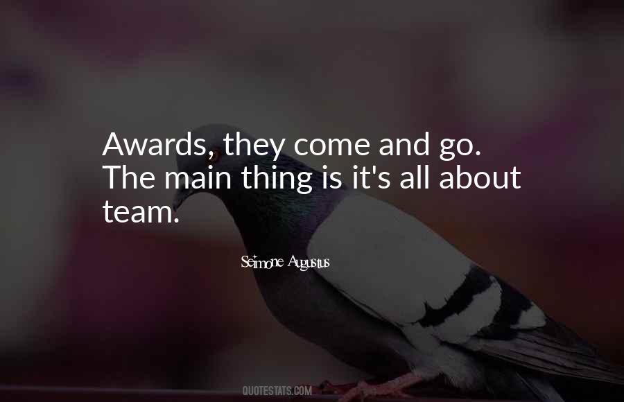 Quotes About Awards #193081