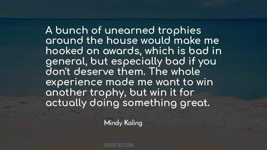 Quotes About Awards #252687 Quotes About Awards #252687