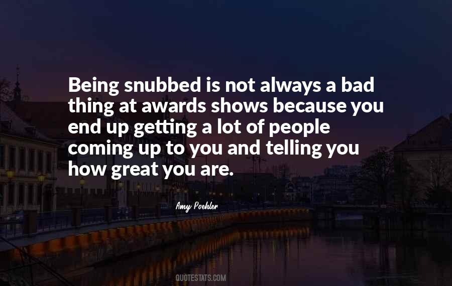 Quotes About Awards #305033
