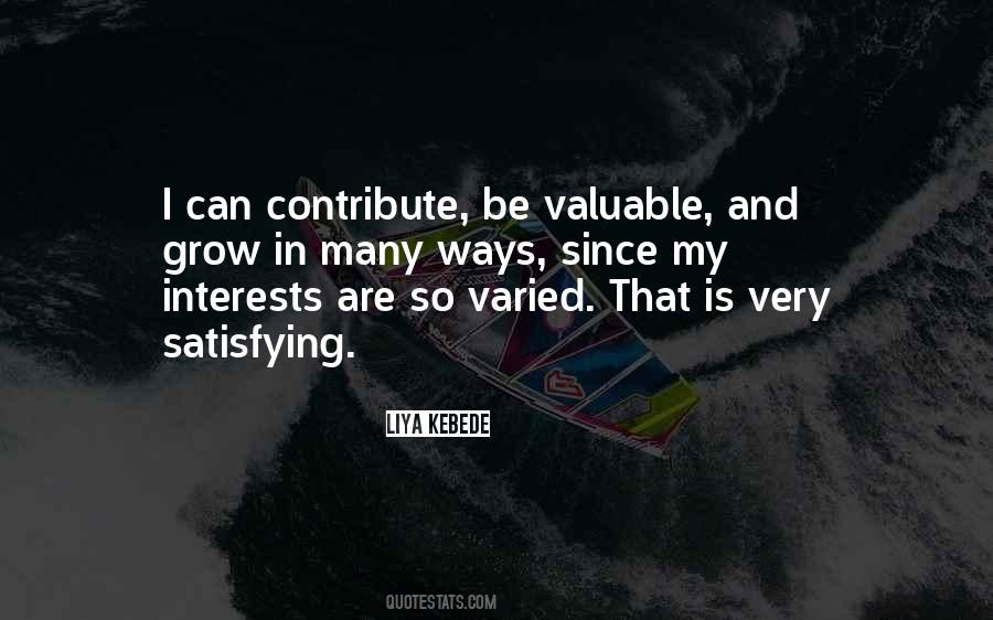 Quotes About Varied #1168901
