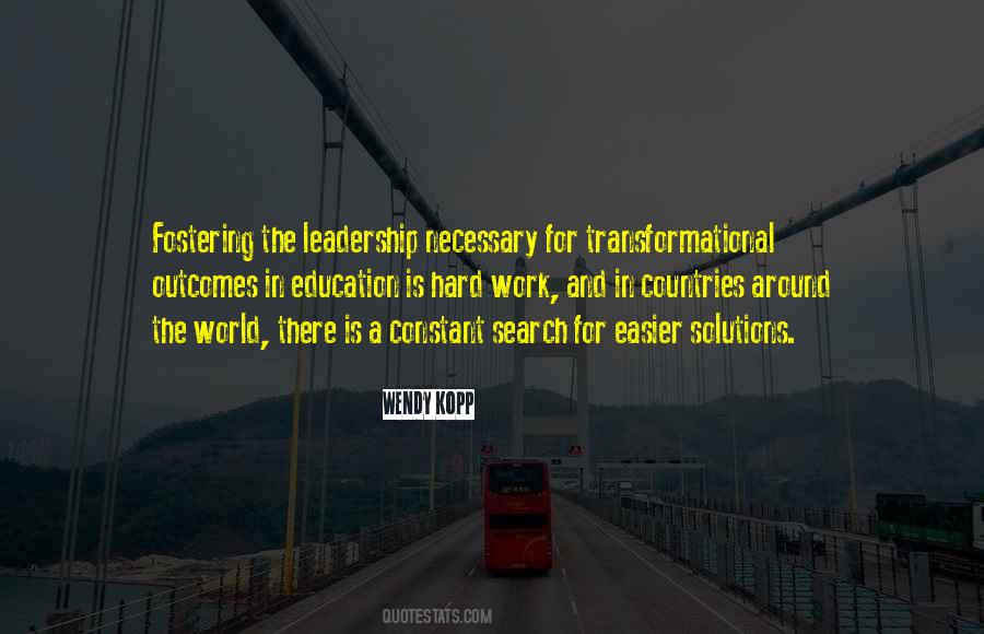 Quotes About Hard Work And Leadership #1379579