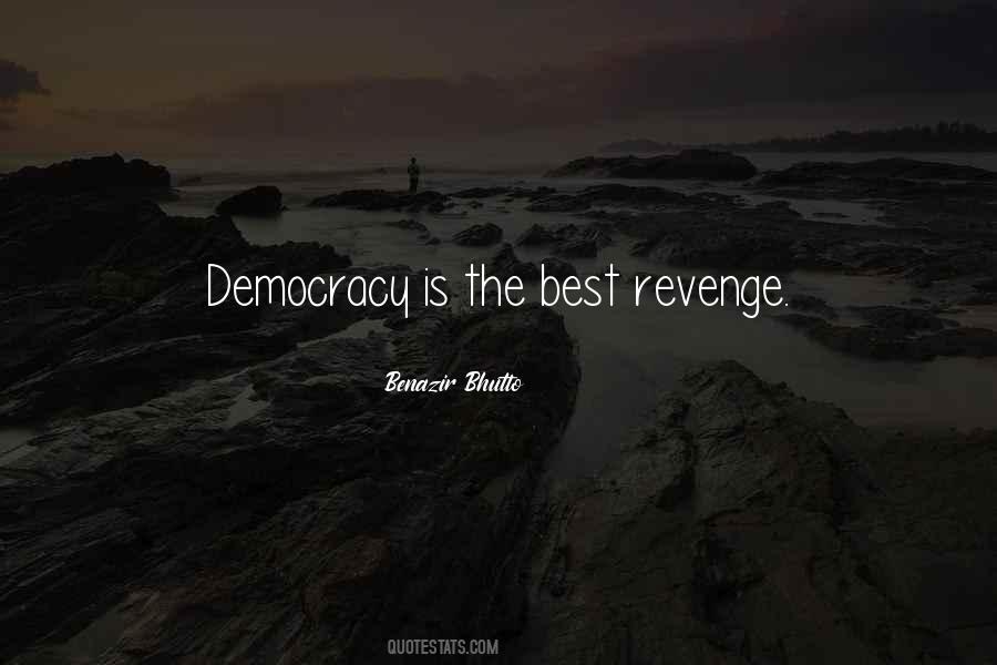 Quotes About The Best Revenge #34732