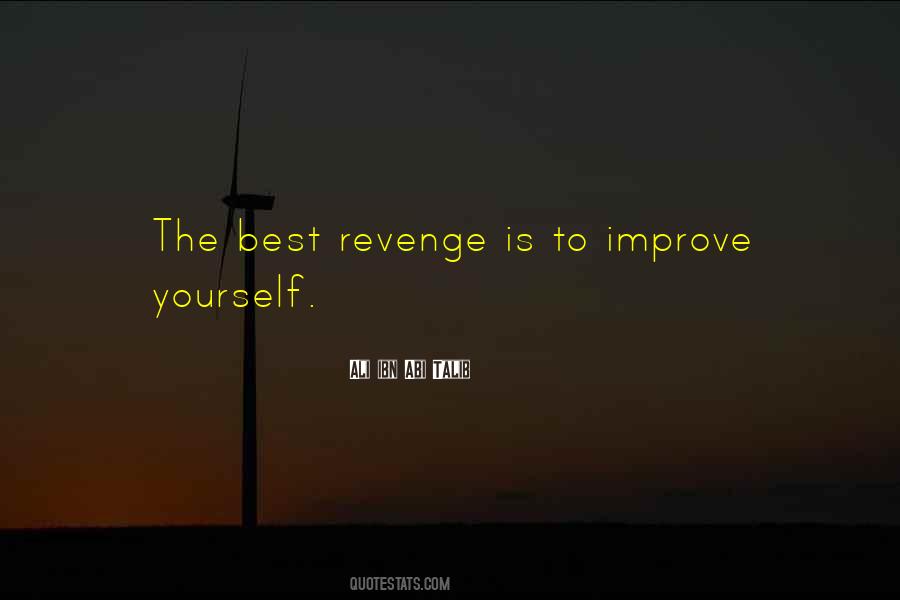 Quotes About The Best Revenge #674599