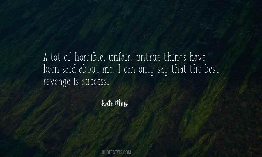 Quotes About The Best Revenge #887530