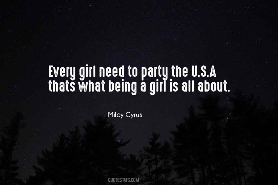 Quotes About Being A Girl #139097