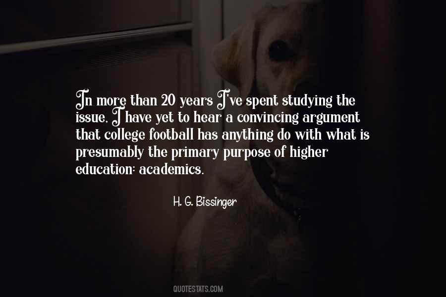 Quotes About A Higher Education #1199843