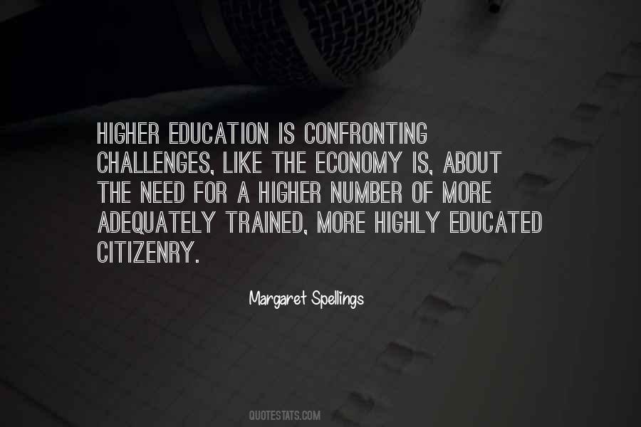 Quotes About A Higher Education #1227177