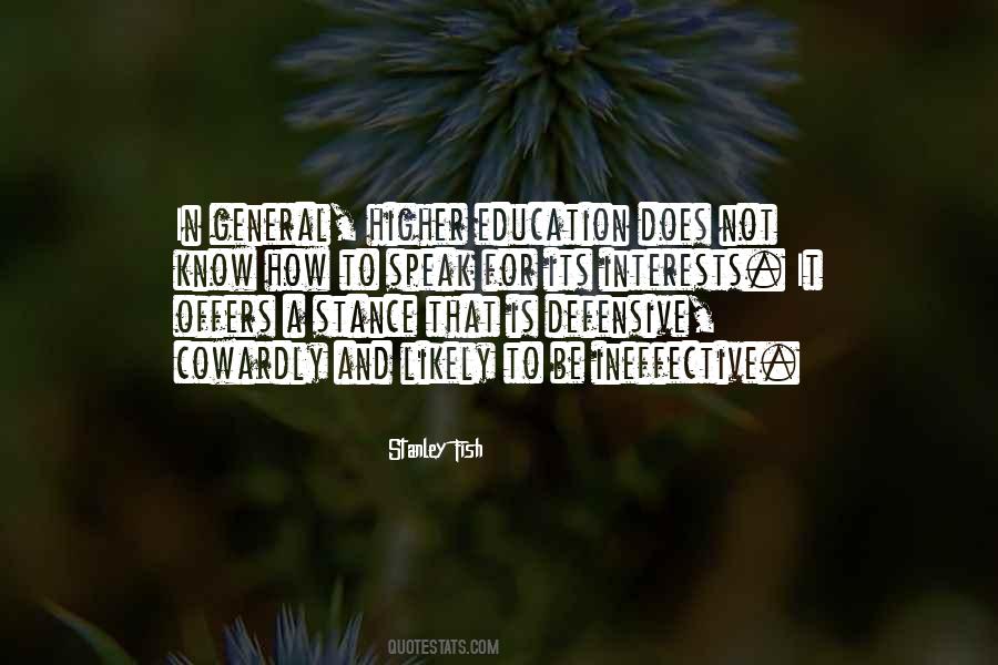 Quotes About A Higher Education #1376401