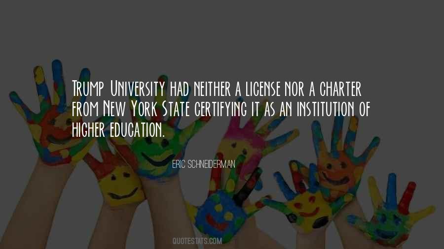 Quotes About A Higher Education #450369