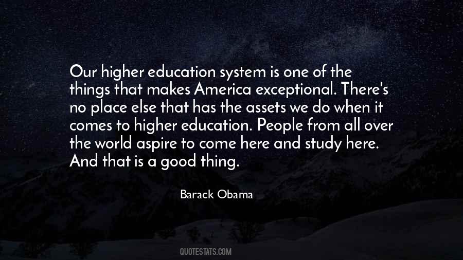 Quotes About A Higher Education #789295