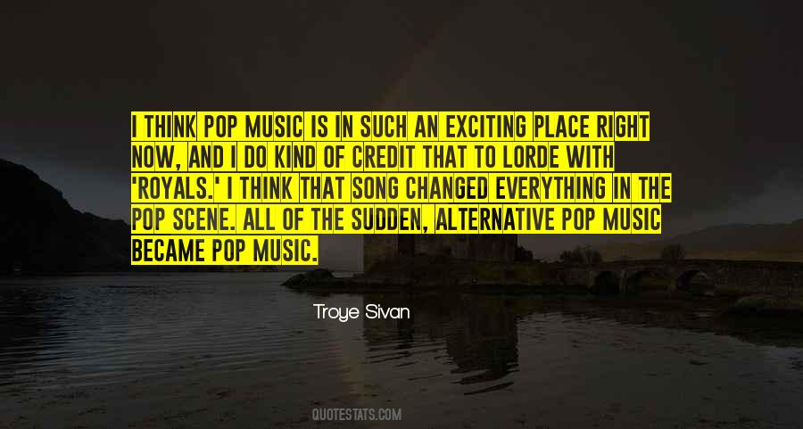 Quotes About Alternative Music #1246465