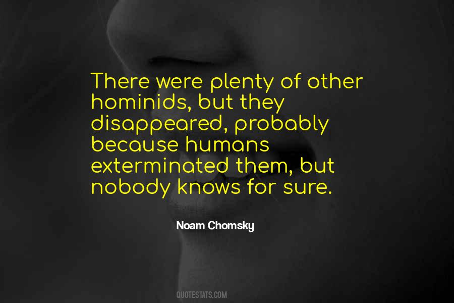 Quotes About Nobody Knows #1058633