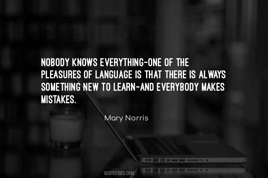 Quotes About Nobody Knows #1409548