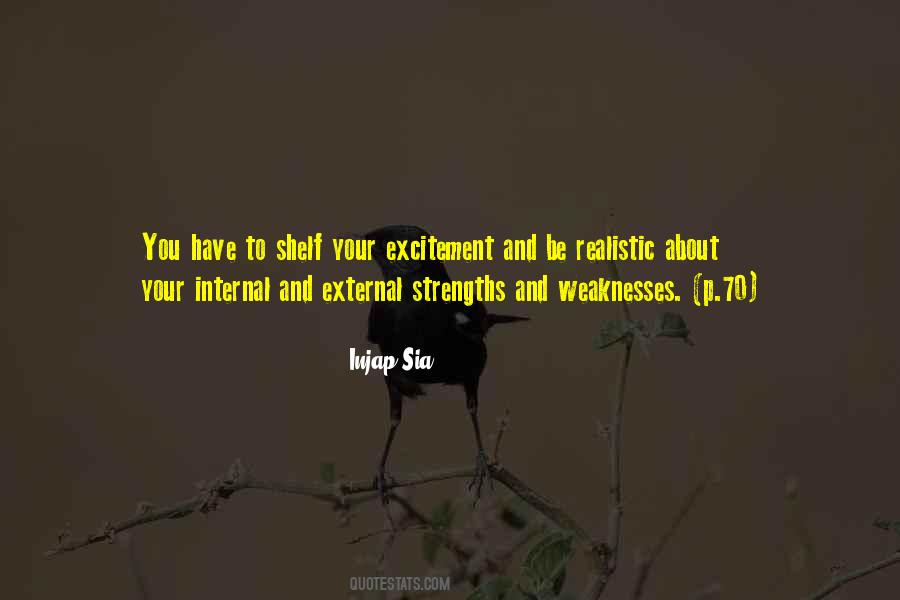 Quotes About Strengths And Weaknesses #351154