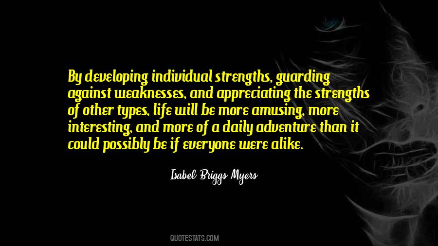 Quotes About Strengths And Weaknesses #714964