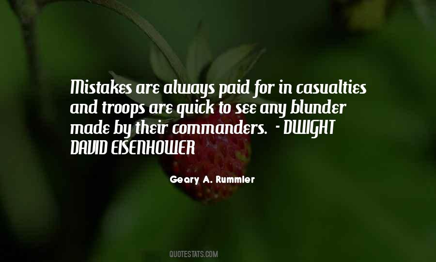 Quotes About Commanders #376265