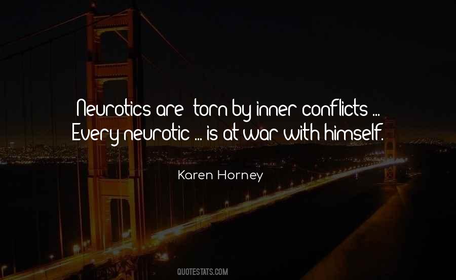 Our Inner Conflicts Quotes #1862555