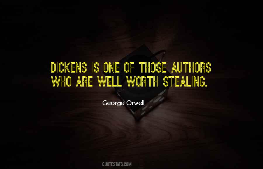 Quotes About Dickens #1385658