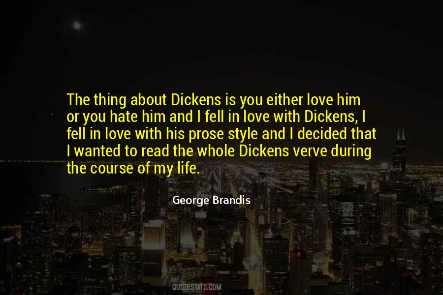 Quotes About Dickens #1662358