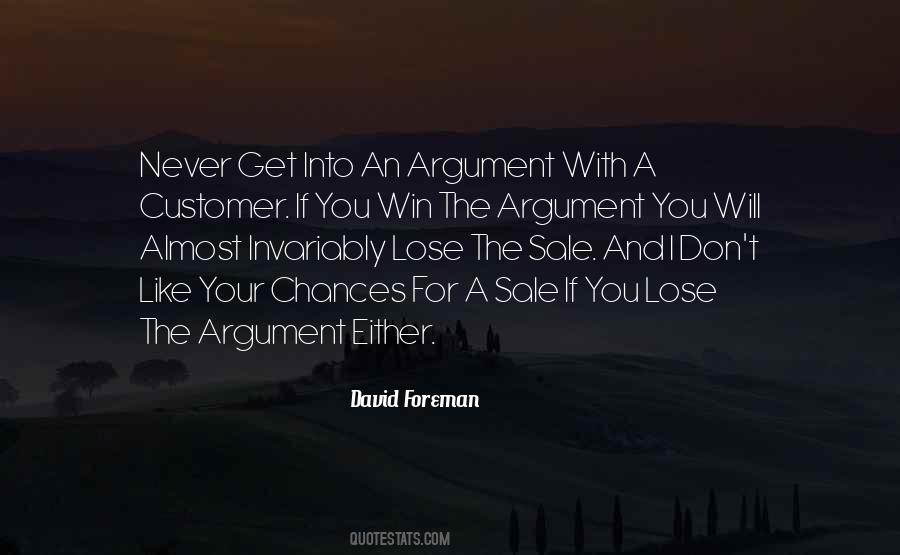 Quotes About Winning An Argument #1057902