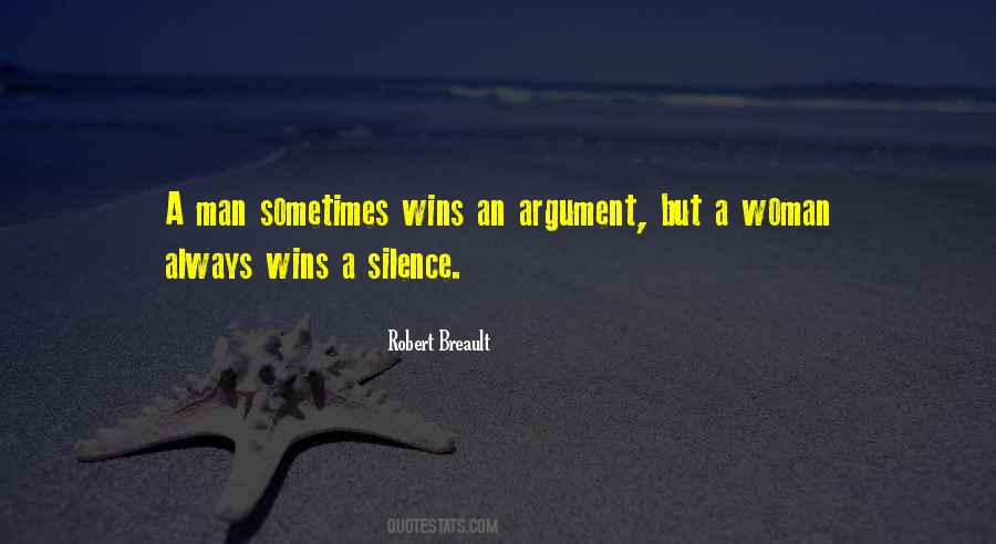 Quotes About Winning An Argument #412693