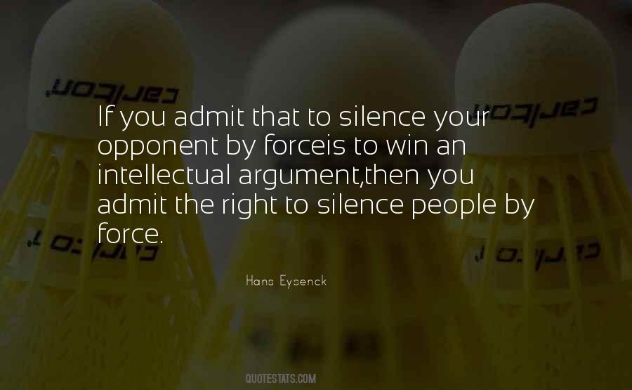 Quotes About Winning An Argument #506544