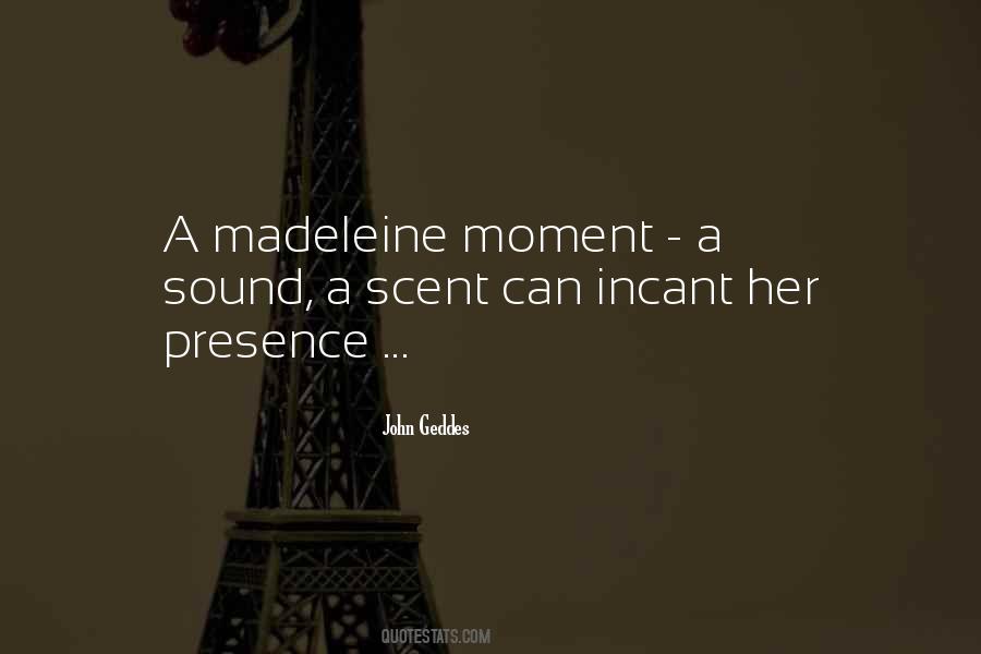 Proustian Madeleine Quotes #13592