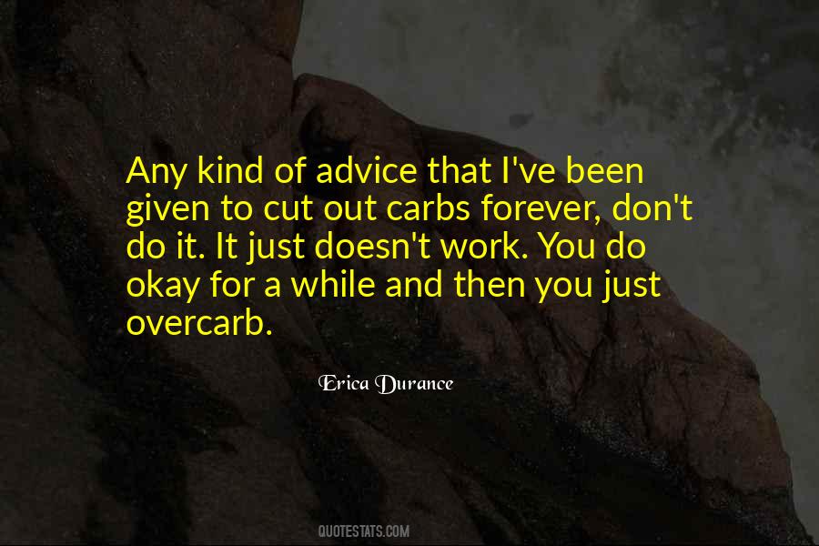 Quotes About Carbs #1317819