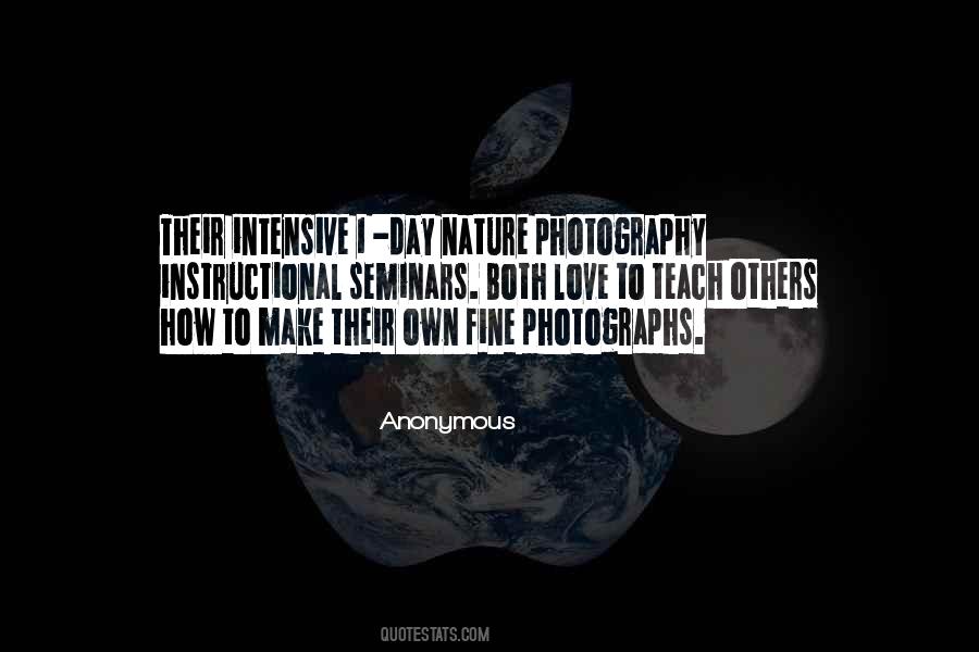 Quotes About Nature Photography #54267