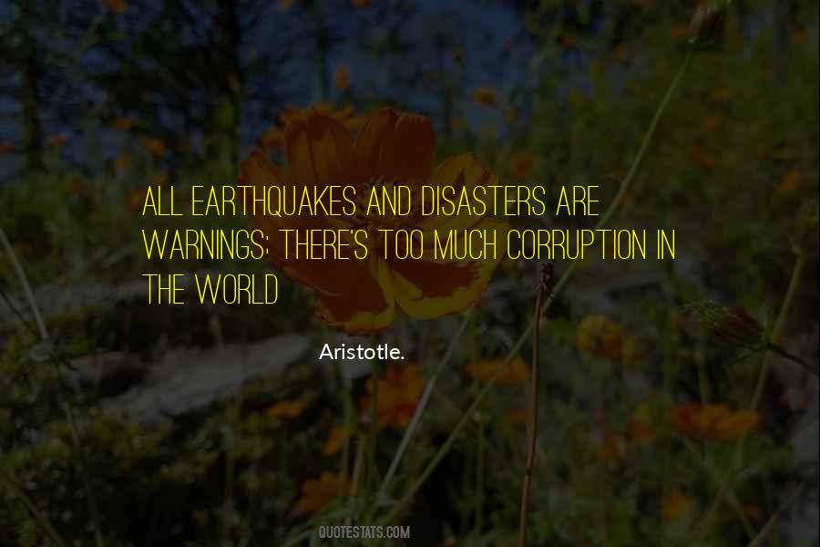 Quotes About Earthquakes #1088651