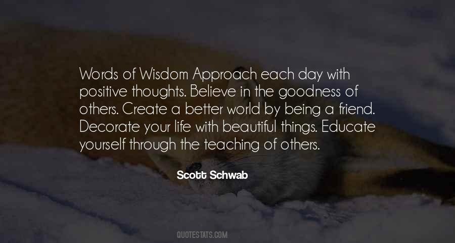 Quotes About Thoughts Of The Day #1148972
