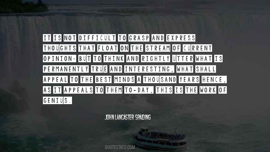 Quotes About Thoughts Of The Day #580632