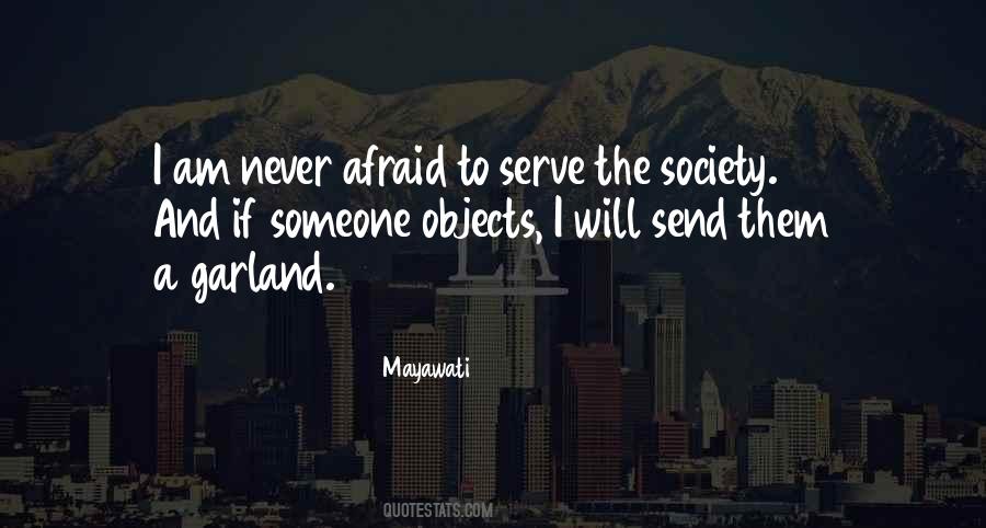 Never Afraid Quotes #883174