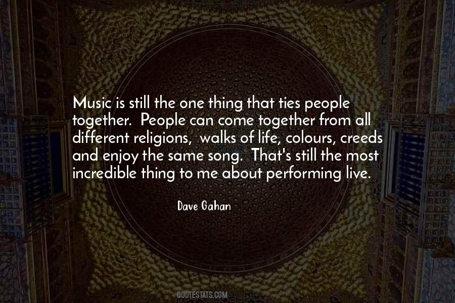 Quotes About Performing Music #1608622