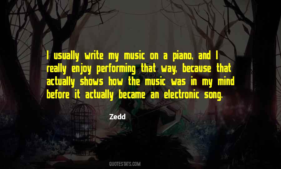 Quotes About Performing Music #1753525