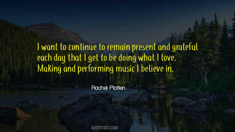 Quotes About Performing Music #1840105