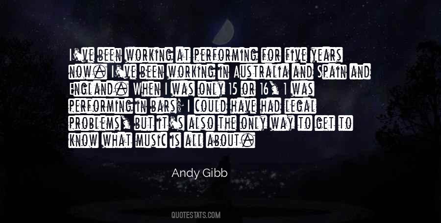 Quotes About Performing Music #276894