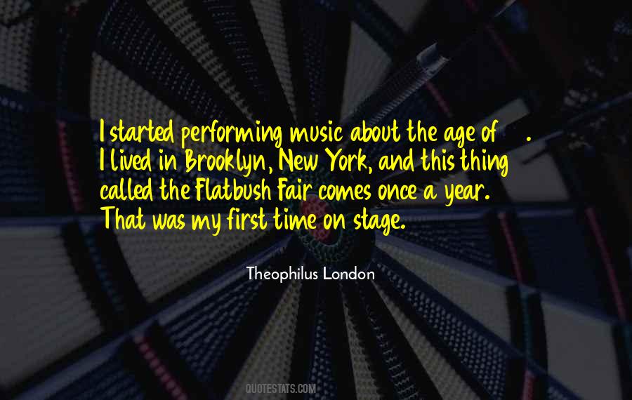 Quotes About Performing Music #493415