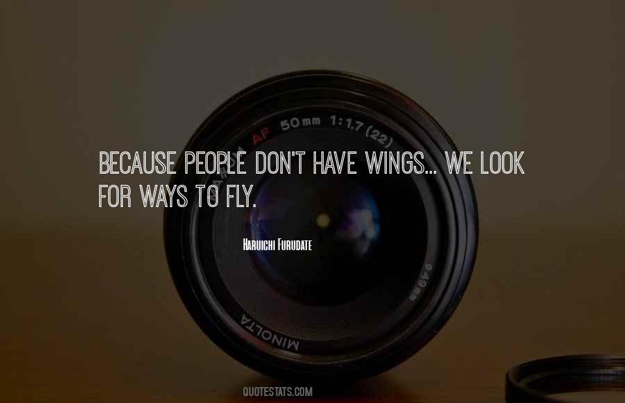 Quotes About To Fly #1364654