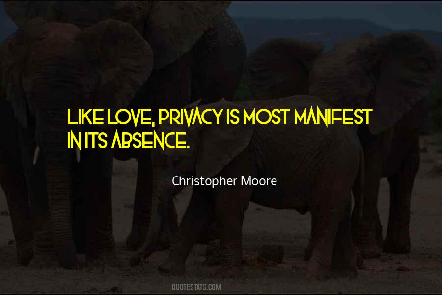 Absence In Love Quotes #1201896