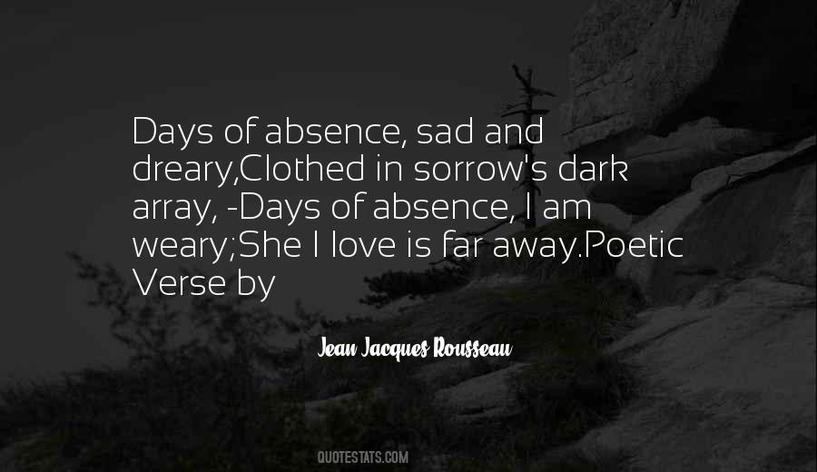 Absence In Love Quotes #1235089