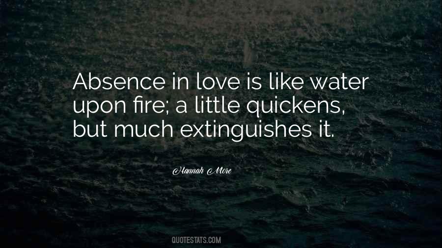 Absence In Love Quotes #701351