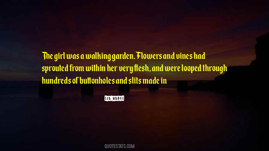 Garden Flowers Quotes #109305