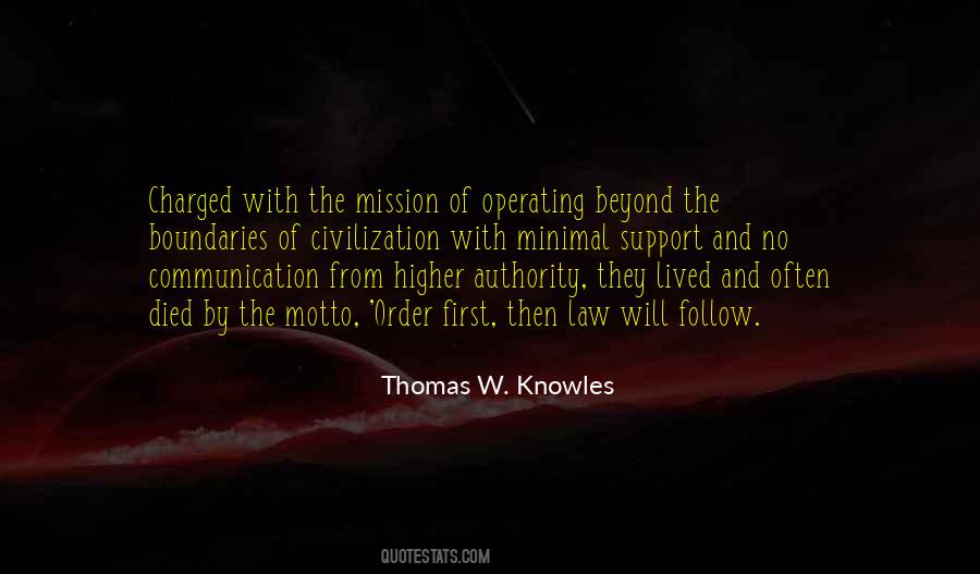 Higher Authority Quotes #1179720