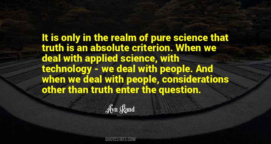 Pure Science Quotes #1769339