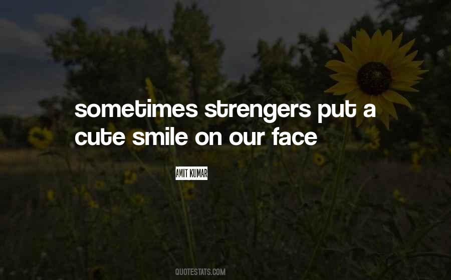 Quotes About Cute Face #66458